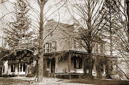 The residence of Abram and Martha Gibbons was across South First Avenue from Terracina. Known for many years as the Martha Gibbons House, it is now the VFW.