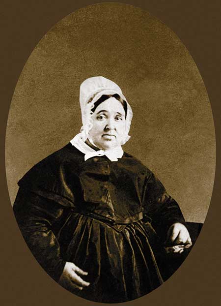 Rebecca Lukens, circa 1849, after Abram Gibbons and Charles Huston joined the family business.
