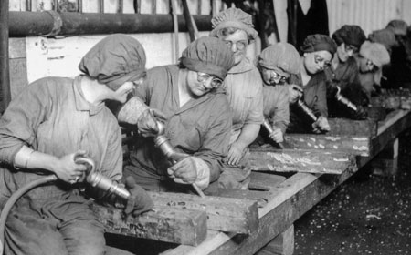 Female Workers During World War I, From the collection of NISHM