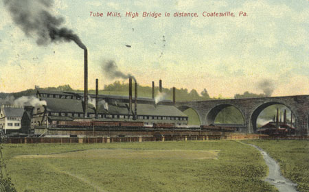 Tube Mill Postcard, From the collection of NISHM