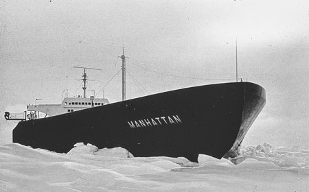 Canada: November, 1969 The SS Manhattan, an oil tanker outfitted