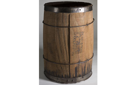 Barrel from Bethlehem Steel Steelton PA Site, From the collection of NISHM